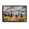 Stupell Industries Western Riders Herd Floating Frame, design by Franklyn Gregory
